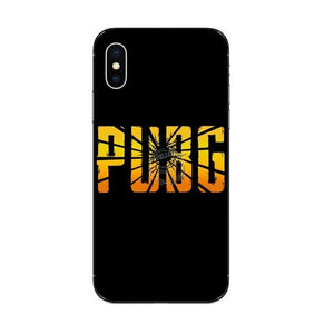 Hot Game PUBG winner to eat chicken black High quality soft silicon Phone Case For iPhone 5 5s se 6 6sPlus 7 7Plus X 10 8 8Plus