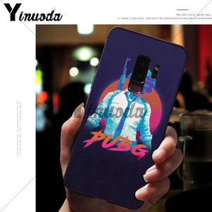 Yinuoda pubg batterground game Coque Shell Phone Case for Samsung S9 S9 plus S5 S6 S6edge S6plus S7 S7edge S8 S8plus