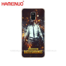Load image into Gallery viewer, HAMEINUO Playerunknown's Battlegrounds PUBG cover phone case for Samsung Galaxy J4 J6 J8 A9 A7 2018 A6 A8 2018 PLUS j7 duo