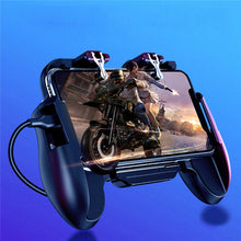 Load image into Gallery viewer, PUBG Mobile Controller L1R1 Gamepad Cooler Fan for iOS Android Joystick Free Fire Trigger Pubg Mobile Controller Accessories