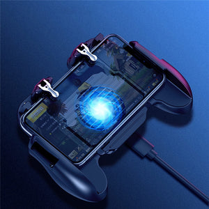 PUBG Mobile Controller L1R1 Gamepad Cooler Fan for iOS Android Joystick Free Fire Trigger Pubg Mobile Controller Accessories
