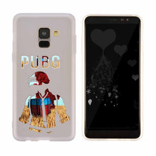 Load image into Gallery viewer, Cover Silicone case For Samsung Galaxy A6 A8 A9 A7 A5 A3 Plus 2018 2017 2016 2015 A6S Star pubg mobile stickers