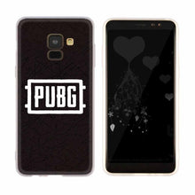 Load image into Gallery viewer, Cover Silicone case For Samsung Galaxy A6 A8 A9 A7 A5 A3 Plus 2018 2017 2016 2015 A6S Star pubg mobile stickers