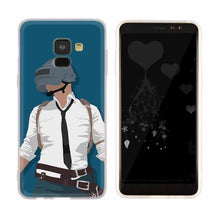 Load image into Gallery viewer, Cover Silicone case For Samsung Galaxy A6 A8 A9 A7 A5 A3 Plus 2018 2017 2016 2015 A6S Star pubg mobile stickers