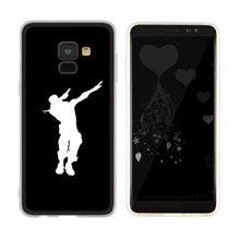 Load image into Gallery viewer, Cover Silicone case For Samsung Galaxy A6 A8 A9 A7 A5 A3 Plus 2018 2017 2016 2015 A6S Star pubg mobile stickers