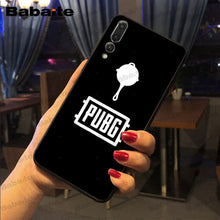 Load image into Gallery viewer, PUBG Soft silicone black Phone Case For huawei mate 10 lite p20lite p9lite nova 3i honor 8x mate20 pro funda