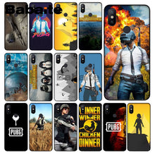 Load image into Gallery viewer, Babaite PUBG Custom black silicone soft Soft Phone cover Case For redmi 5plus 5A 6pro 4X note5A note4x note7 6A funda