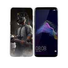 Load image into Gallery viewer, BINFUL case cover hard Transparent for Samsung S9 S8 S7 S6 S5 S4 S10 Edge Plus Mini for Galaxy Note 9 8 PUBG