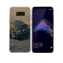 Load image into Gallery viewer, BINFUL case cover hard Transparent for Samsung S9 S8 S7 S6 S5 S4 S10 Edge Plus Mini for Galaxy Note 9 8 PUBG