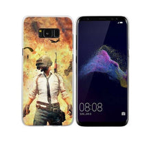 Load image into Gallery viewer, BINFUL case cover hard Transparent for Samsung S9 S8 S7 S6 S5 S4 S10 Edge Plus Mini for Galaxy Note 9 8 PUBG