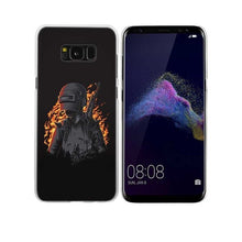 Load image into Gallery viewer, BINFUL case cover hard Transparent for Samsung S9 S8 S7 S6 S5 S4 S10 Edge Plus Mini for Galaxy Note 9 8 PUBG