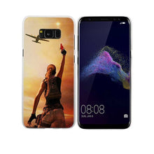 Load image into Gallery viewer, BINFUL case cover hard Transparent for Samsung S9 S8 S7 S6 S5 S4 S10 Edge Plus Mini for Galaxy Note 9 8 PUBG