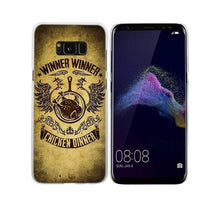 Load image into Gallery viewer, BINFUL case cover hard Transparent for Samsung S9 S8 S7 S6 S5 S4 S10 Edge Plus Mini for Galaxy Note 9 8 PUBG