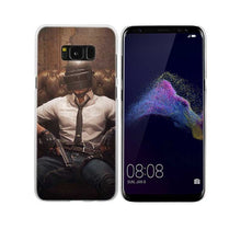 Load image into Gallery viewer, BINFUL case cover hard Transparent for Samsung S9 S8 S7 S6 S5 S4 S10 Edge Plus Mini for Galaxy Note 9 8 PUBG