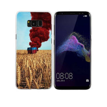 Load image into Gallery viewer, BINFUL case cover hard Transparent for Samsung S9 S8 S7 S6 S5 S4 S10 Edge Plus Mini for Galaxy Note 9 8 PUBG