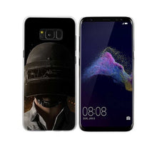Load image into Gallery viewer, BINFUL case cover hard Transparent for Samsung S9 S8 S7 S6 S5 S4 S10 Edge Plus Mini for Galaxy Note 9 8 PUBG